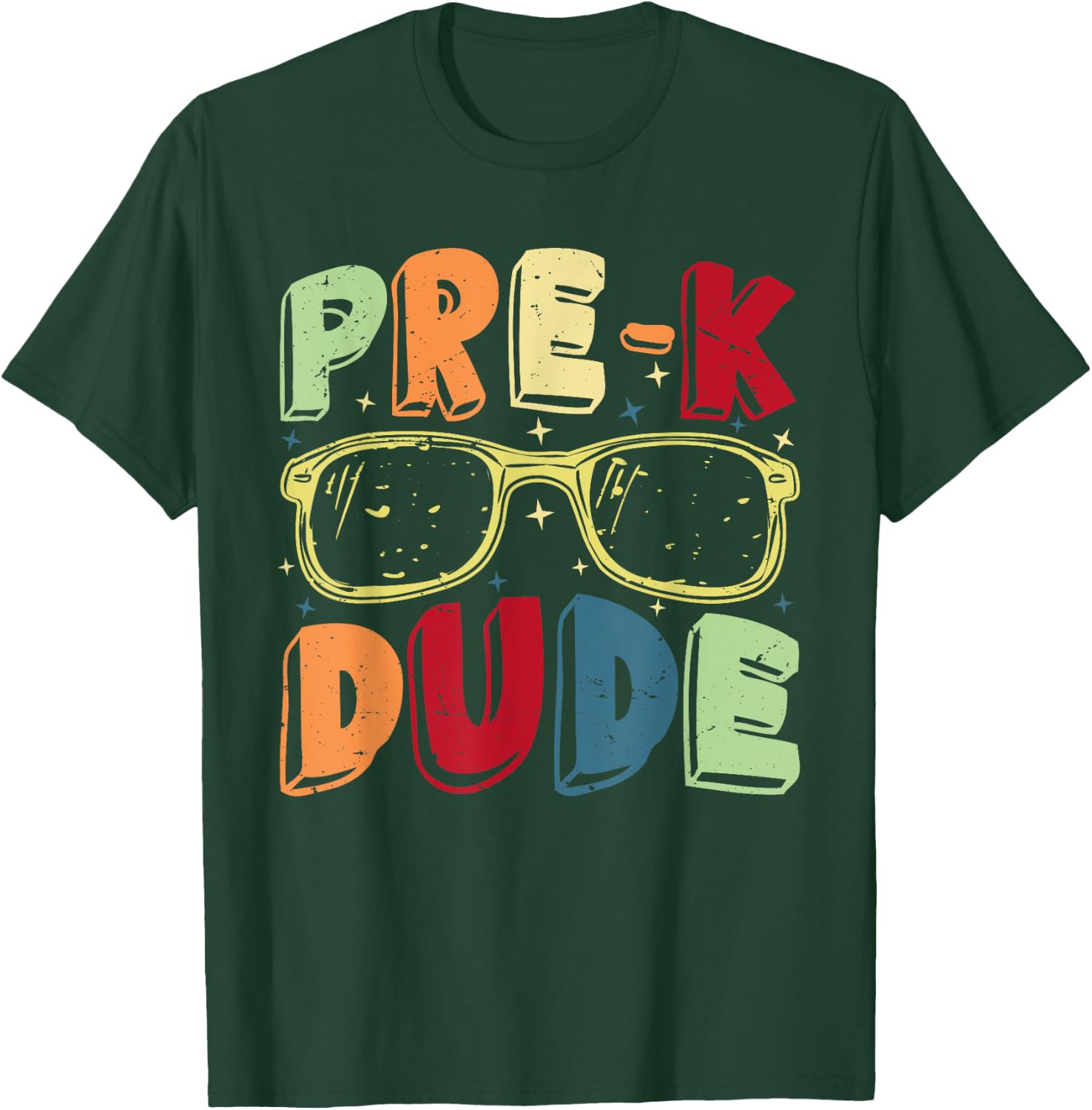 Pre-K Dude First Day of Preschool Back to School Pre-K Kids T-Shirt - T-Shirt | Forest