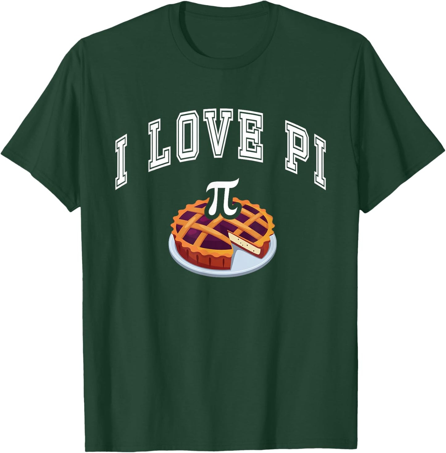 Happy Pi Day I Love Pi Celebrate Pi Day Geek Nerd T-Shirt - T-Shirt | Forest