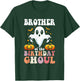 Halloween Brother of the Birthday Ghoul Retro Groovy Hippie T-Shirt - T-Shirt | Forest