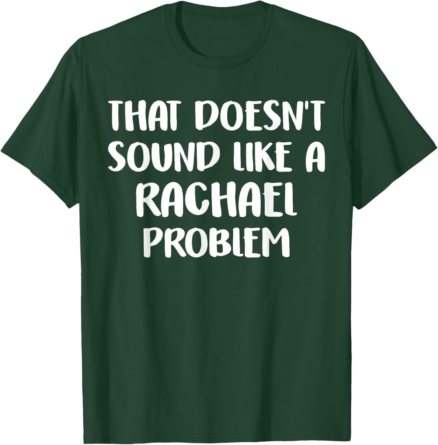 RACHAEL Personalized Cute Flower Girls RACHAEL Name T-Shirt - T-Shirt | Forest