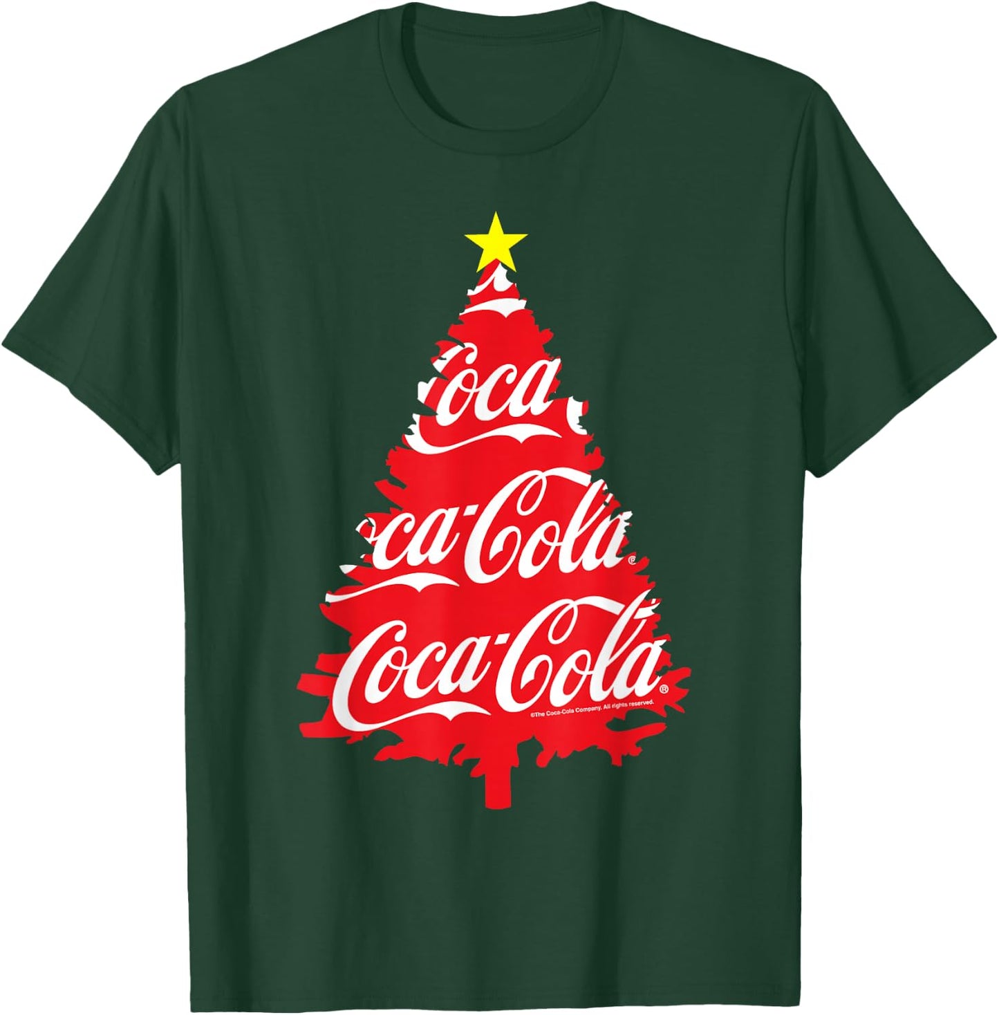 Coca Cola Christmas Tree T-Shirt - T-Shirt | Forest