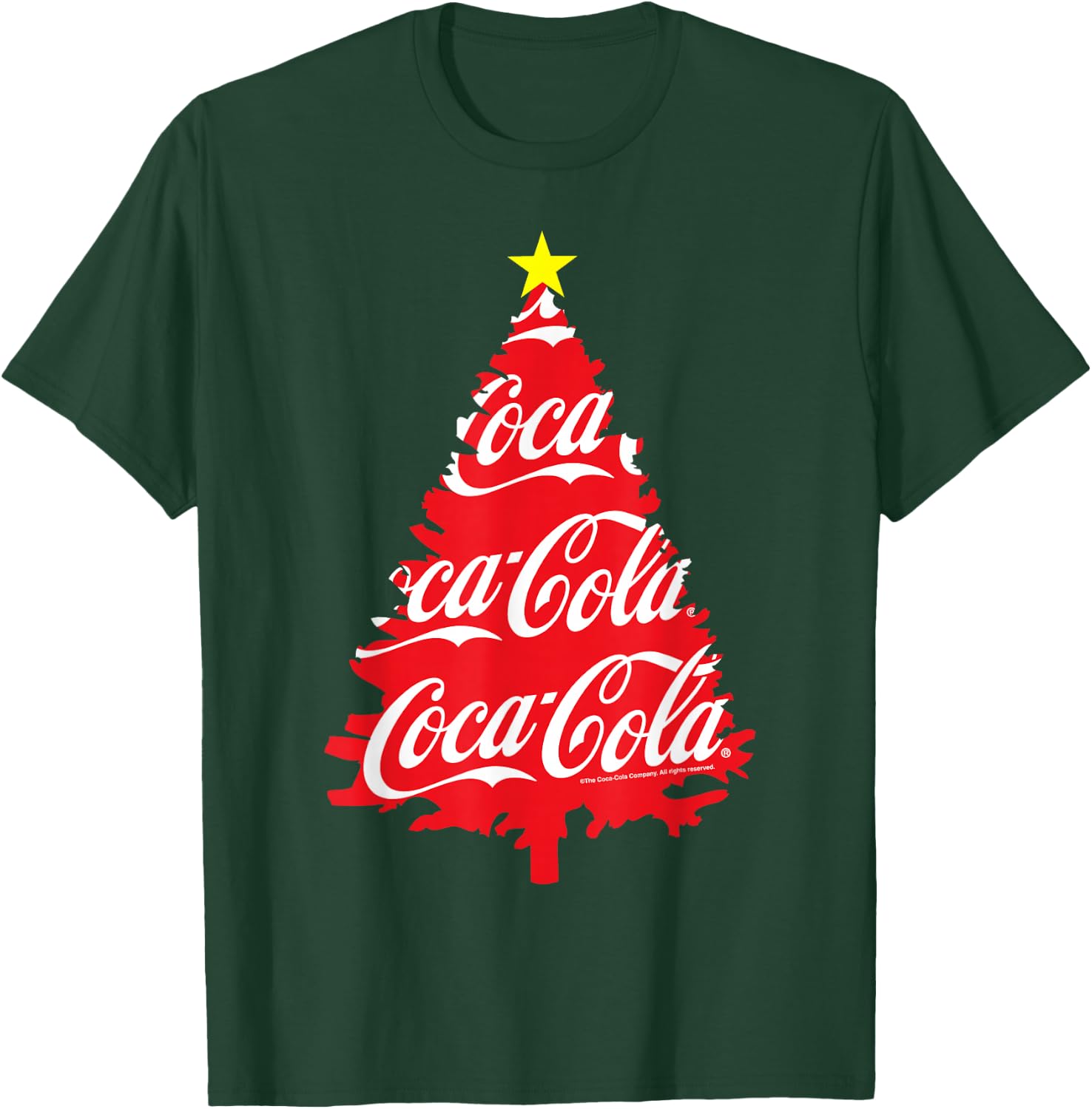 Coca Cola Christmas Tree T-Shirt - T-Shirt | Forest