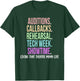 Theatre Mama Life Theatre Actress Mom Theater Mom T-Shirt - T-Shirt | Forest