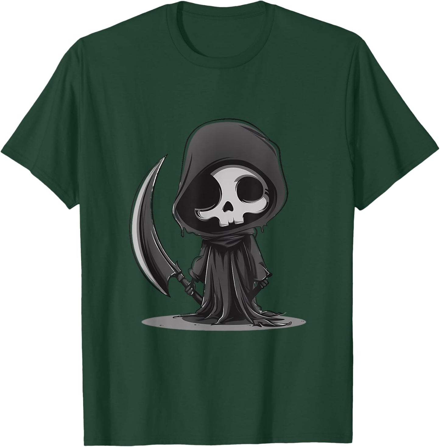Halloween Grim Reaper Trick Or Treat Witchcraft Ghost Witch T-Shirt - T-Shirt | Forest