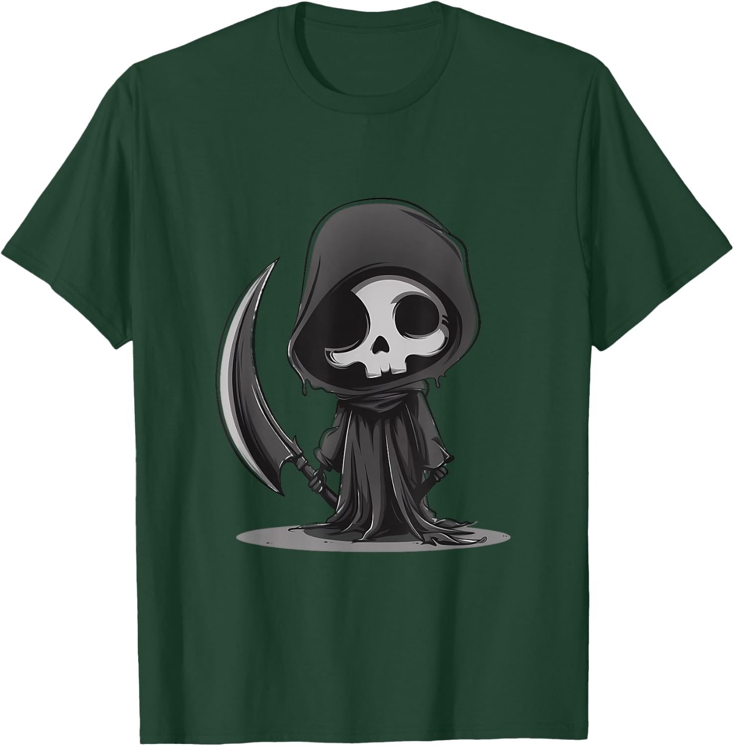 Halloween Grim Reaper Trick Or Treat Witchcraft Ghost Witch T-Shirt - T-Shirt | Forest