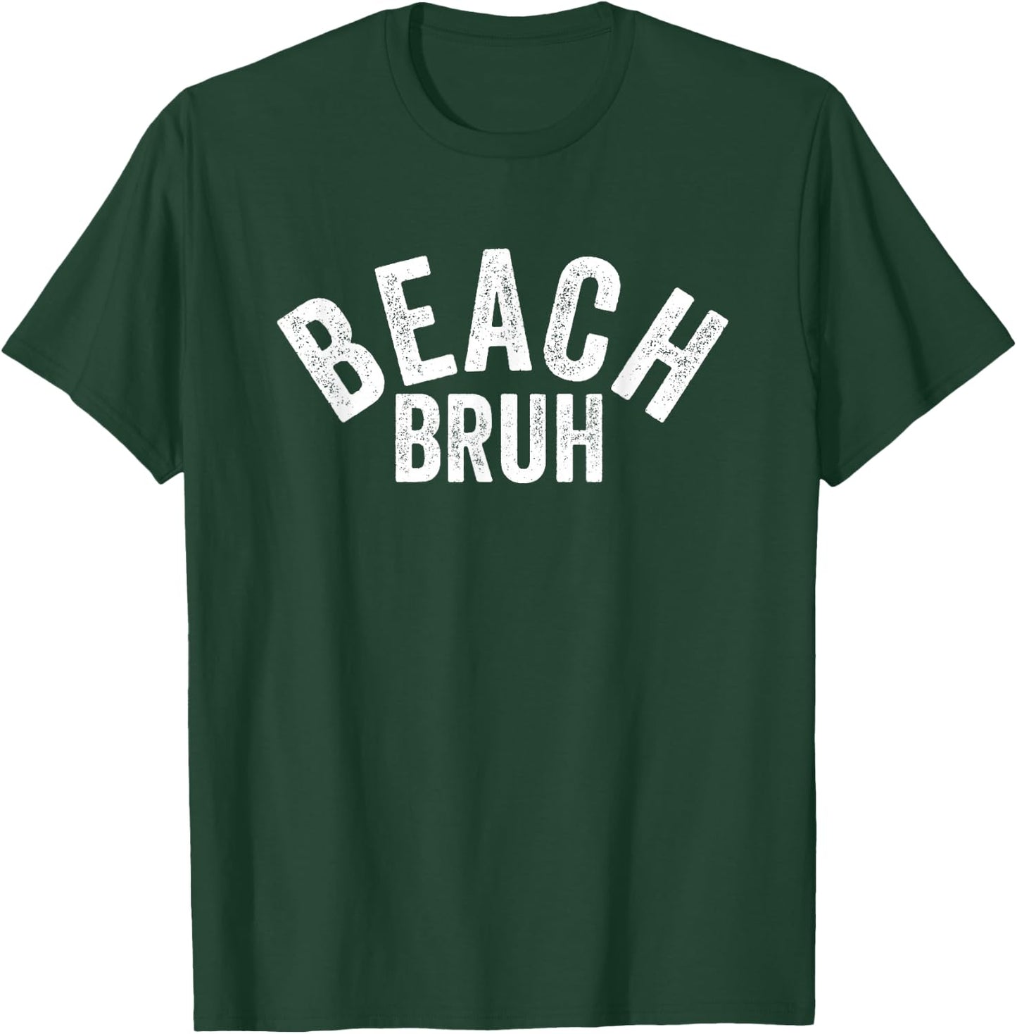 Vintage Beach Bruh Beach T-Shirt - T-Shirt | Forest