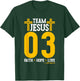 Christian - Team Jesus 03 Faith Hope Love T-Shirt - T-Shirt | Forest
