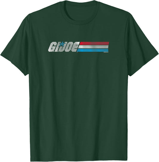 G.I. Joe A Real American Hero Classic Vintage Logo T-Shirt - T-Shirt | Forest