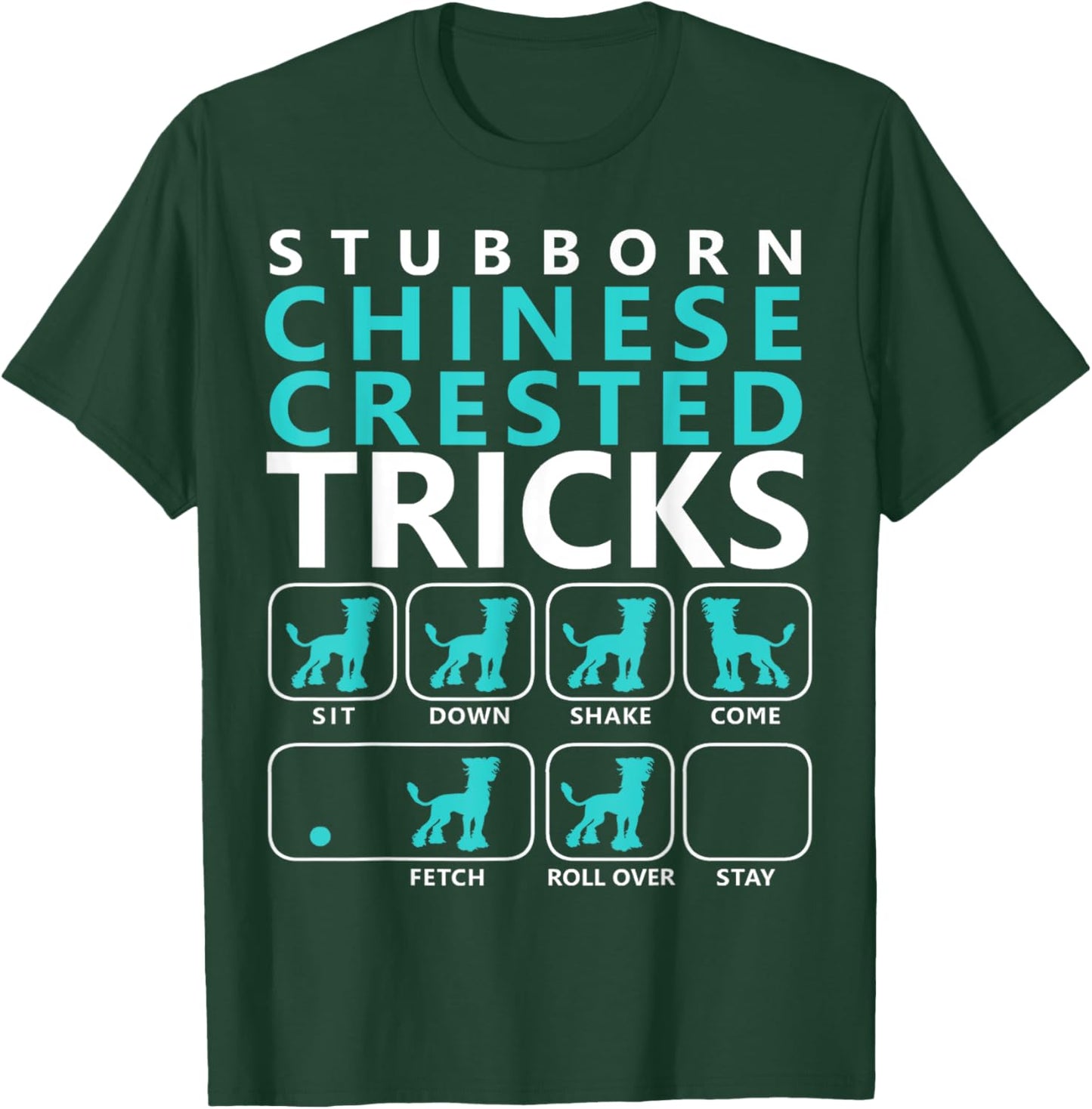 Chinese Crested T-Shirt - T-Shirt | Forest
