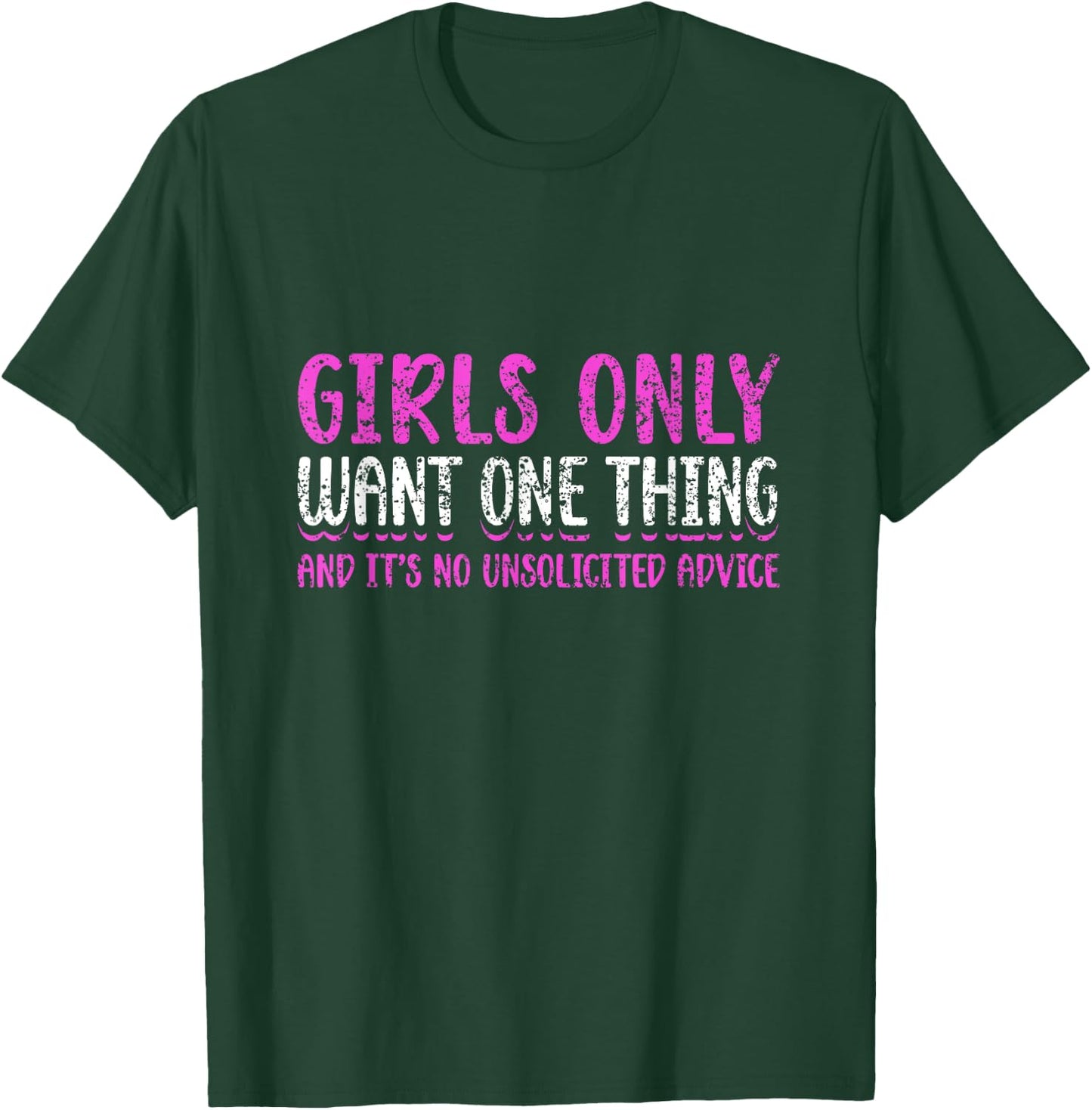 Unsolicited Advice Woman Mom Women Girls Girl Mother Mommy T-Shirt - T-Shirt | Forest