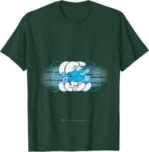 The Smurfs - Running Smurf T-Shirt - T-Shirt | Forest