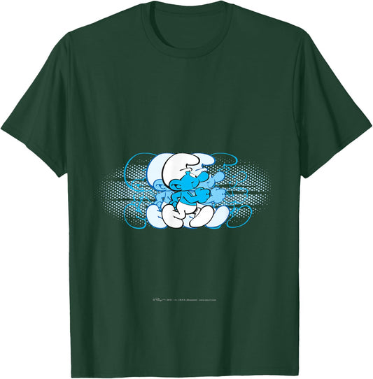 The Smurfs - Running Smurf T-Shirt - T-Shirt | Forest