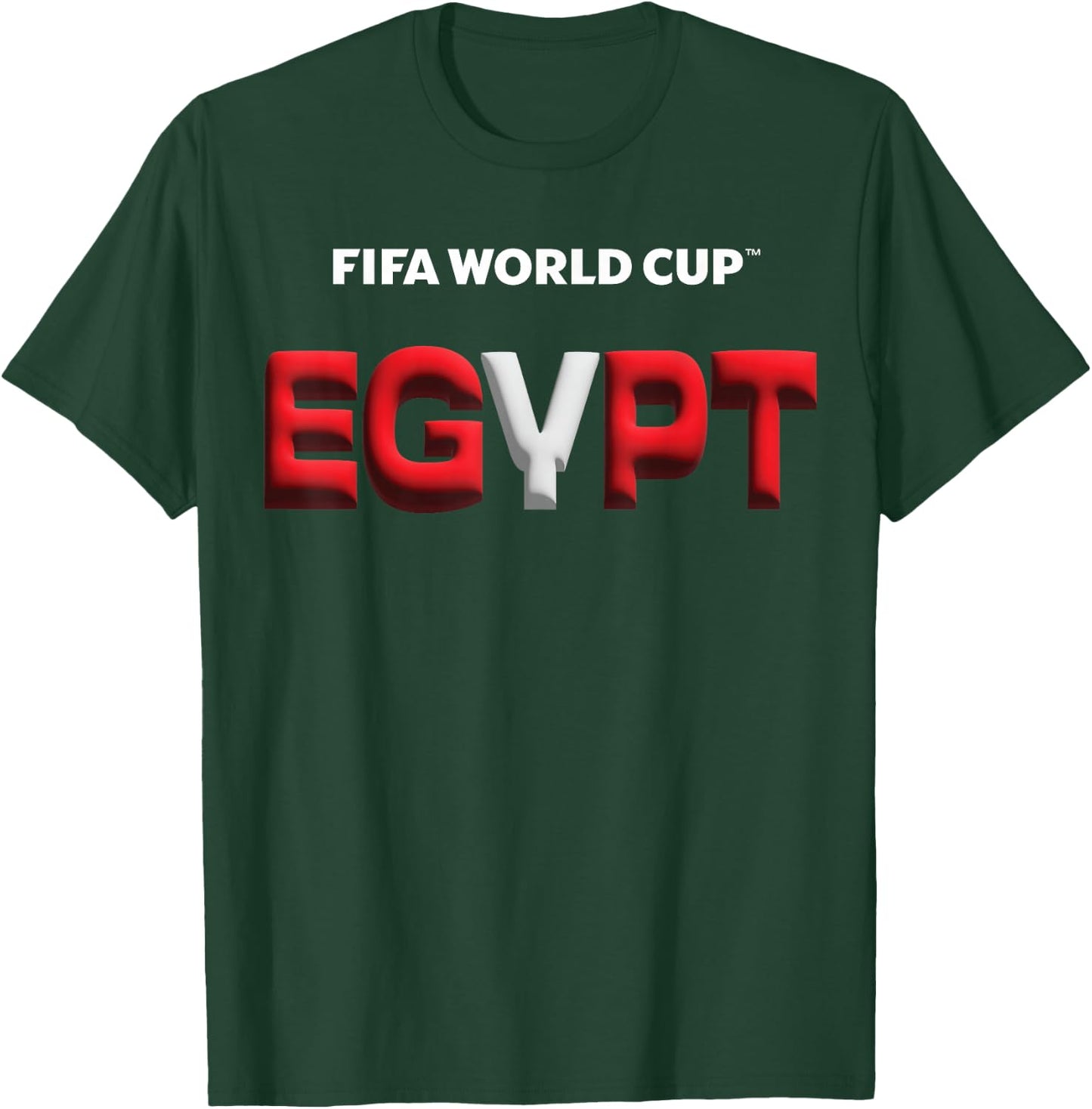 FIFA World CUP26 Egypt Bubble Color T-Shirt - T-Shirt | Forest
