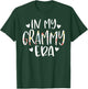 In My Grammy Era Flower Letter Floral Cute Gifts For Grammy T-Shirt - T-Shirt | Forest