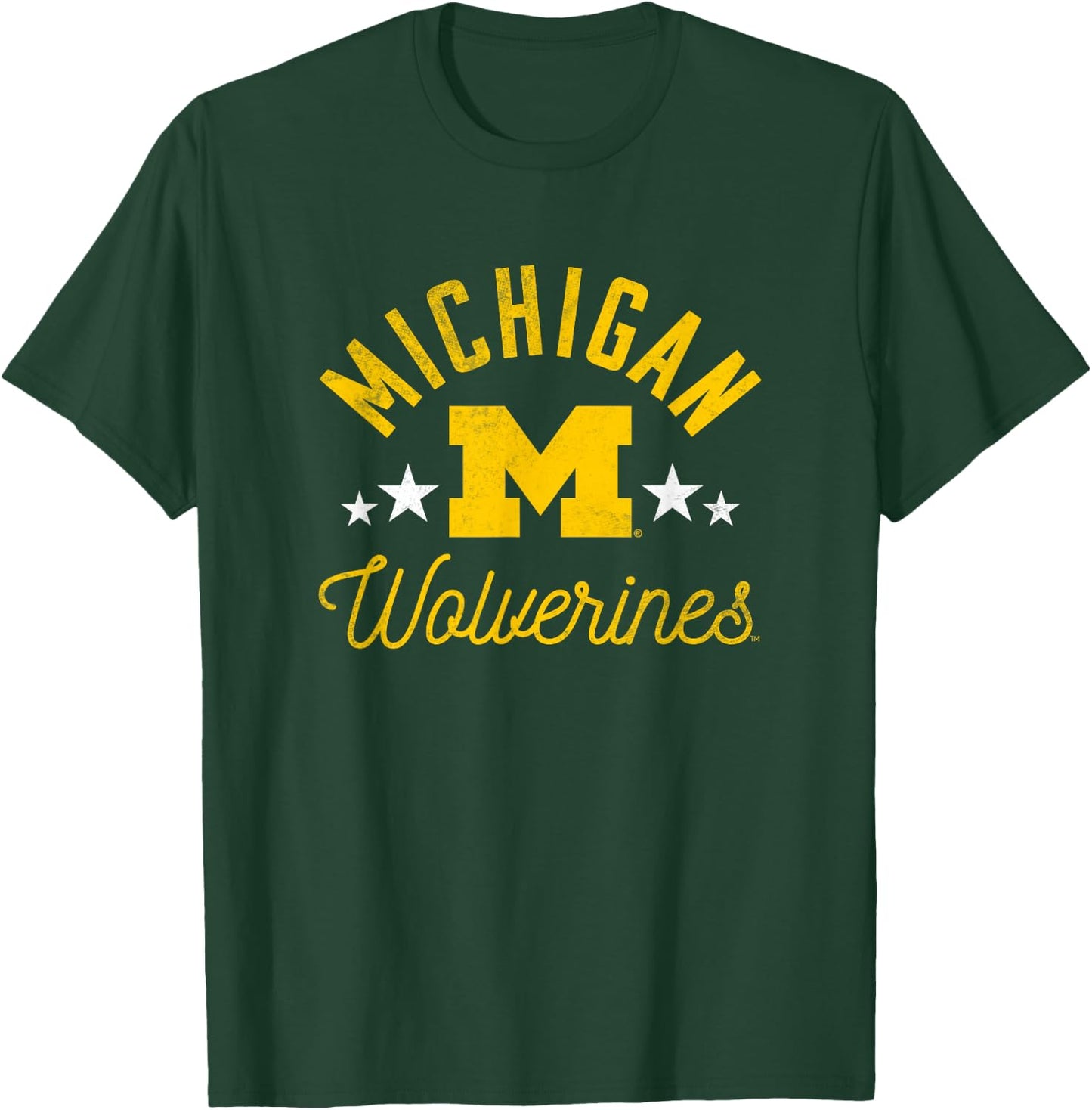 University of Michigan Wolverines U of M Wolverines T-Shirt - T-Shirt | Forest