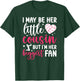 Her Biggest Fan Volleyball Cousin Volleyball Player Cousin T-Shirt - T-Shirt | Forest