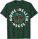 Home Health Nurse Heart Stethoscope T-Shirt - T-Shirt | Forest