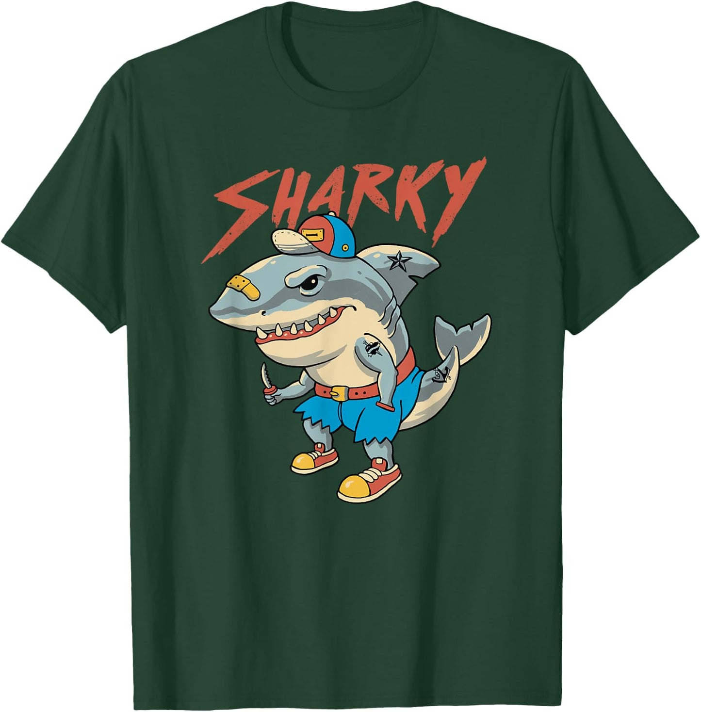 Sharky Boy T-Shirt - T-Shirt | Forest