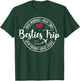 Girls Trip 2025 Besties Women Weekend Vacation Matching T-Shirt - T-Shirt | Forest