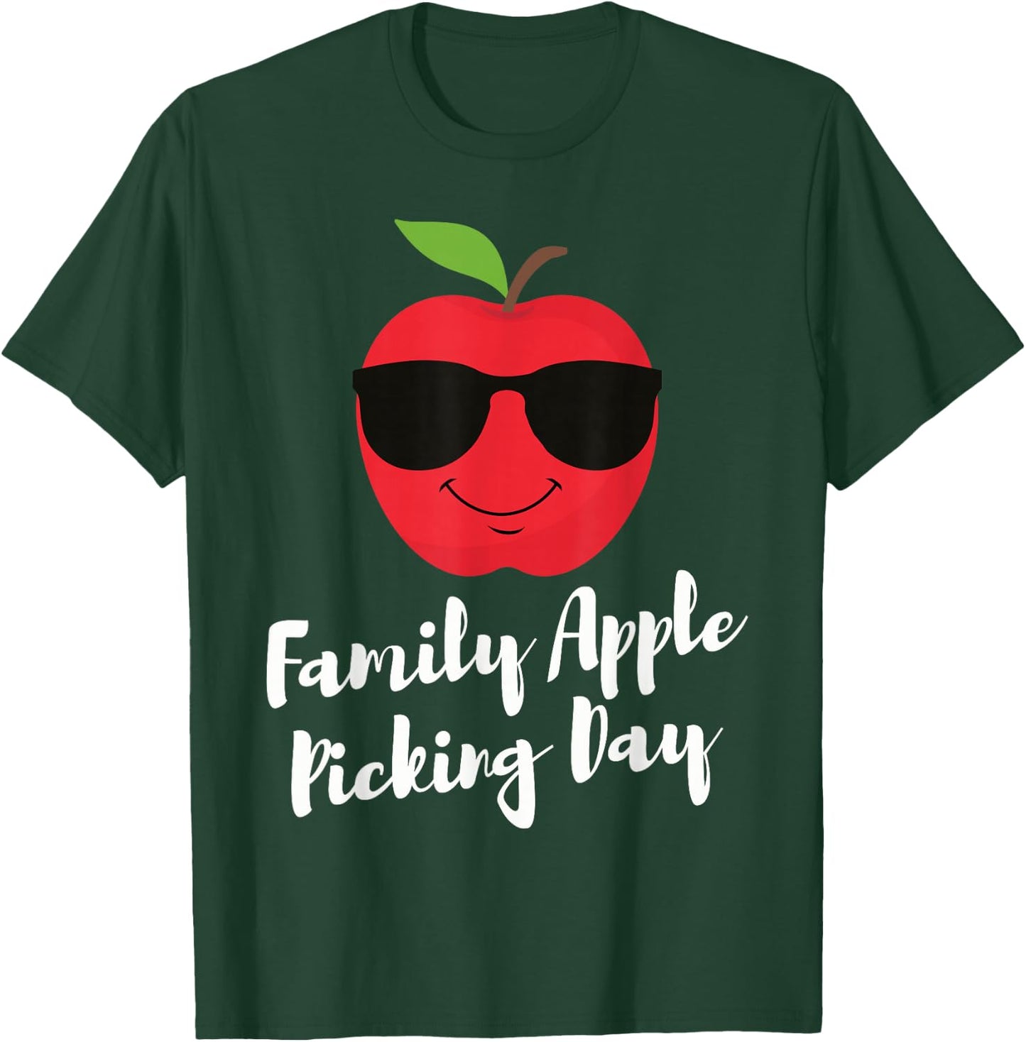 Family Apple Picking Day Apple picking season T-Shirt - T-Shirt | Forest