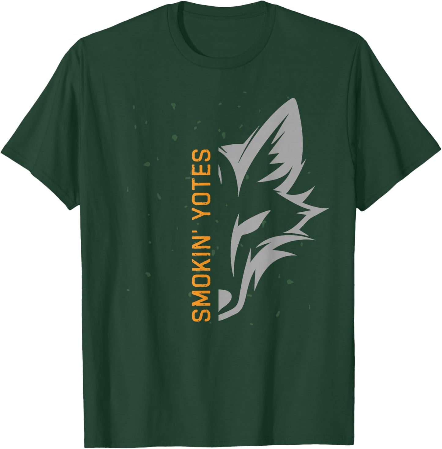 Smokin' Yotes Coyote Hunting Men Women T-Shirt - T-Shirt | Forest