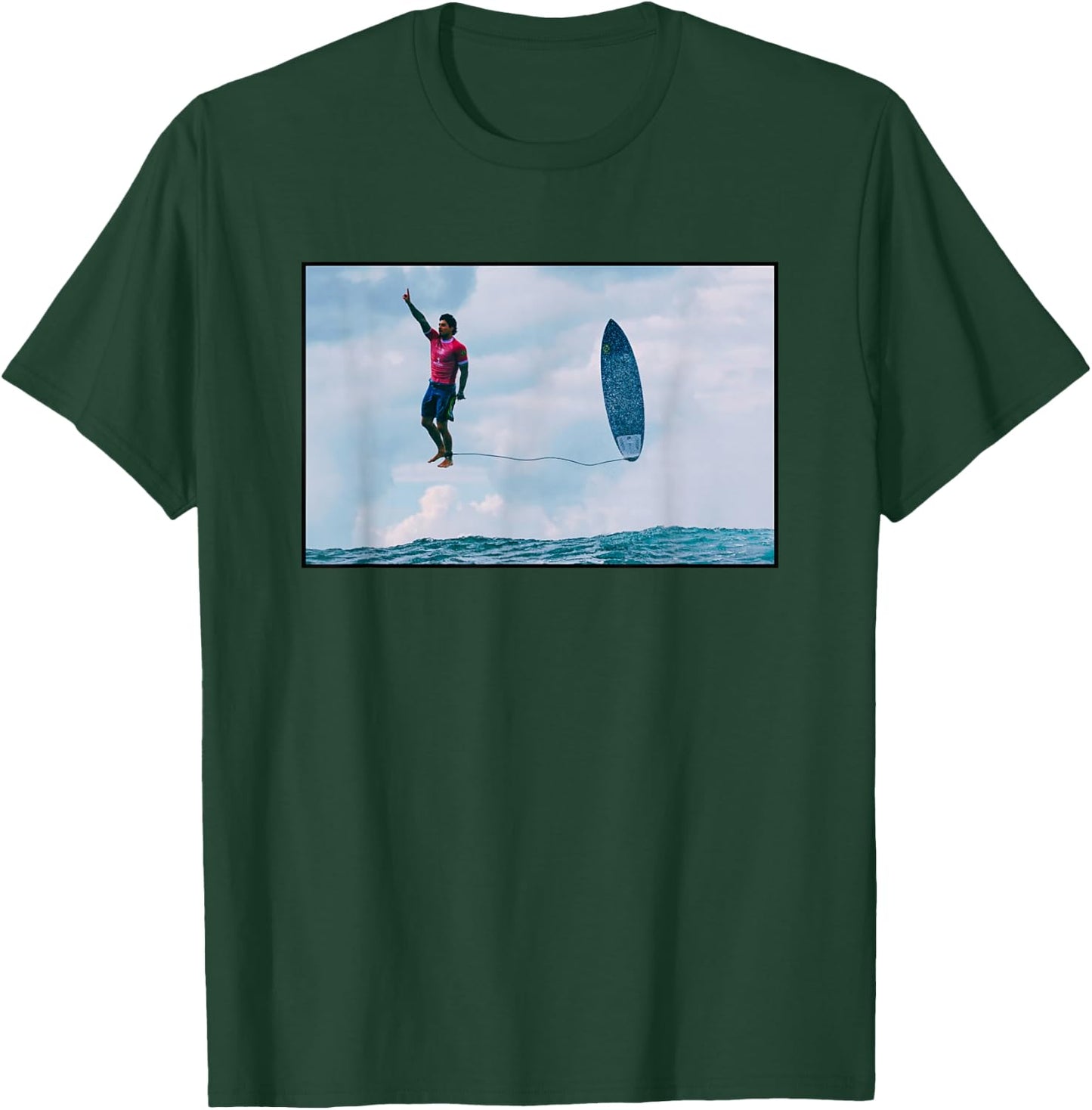 Touched by Surf- Gabriel Medina T-Shirt - T-Shirt | Forest