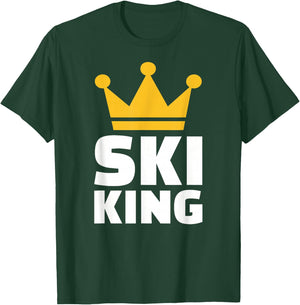 Ski king T-Shirt - T-Shirt | Forest