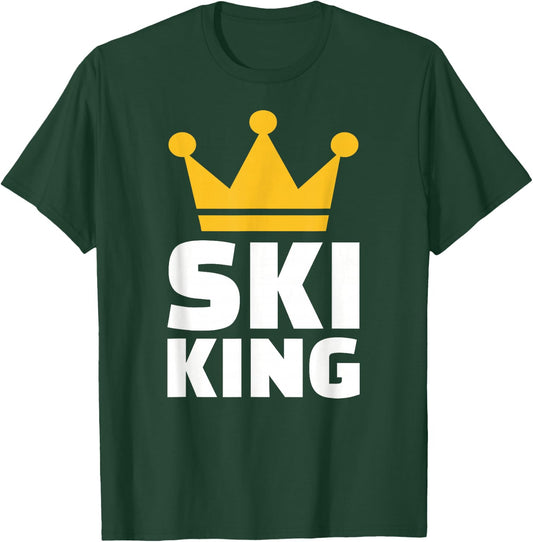 Ski king T-Shirt - T-Shirt | Forest