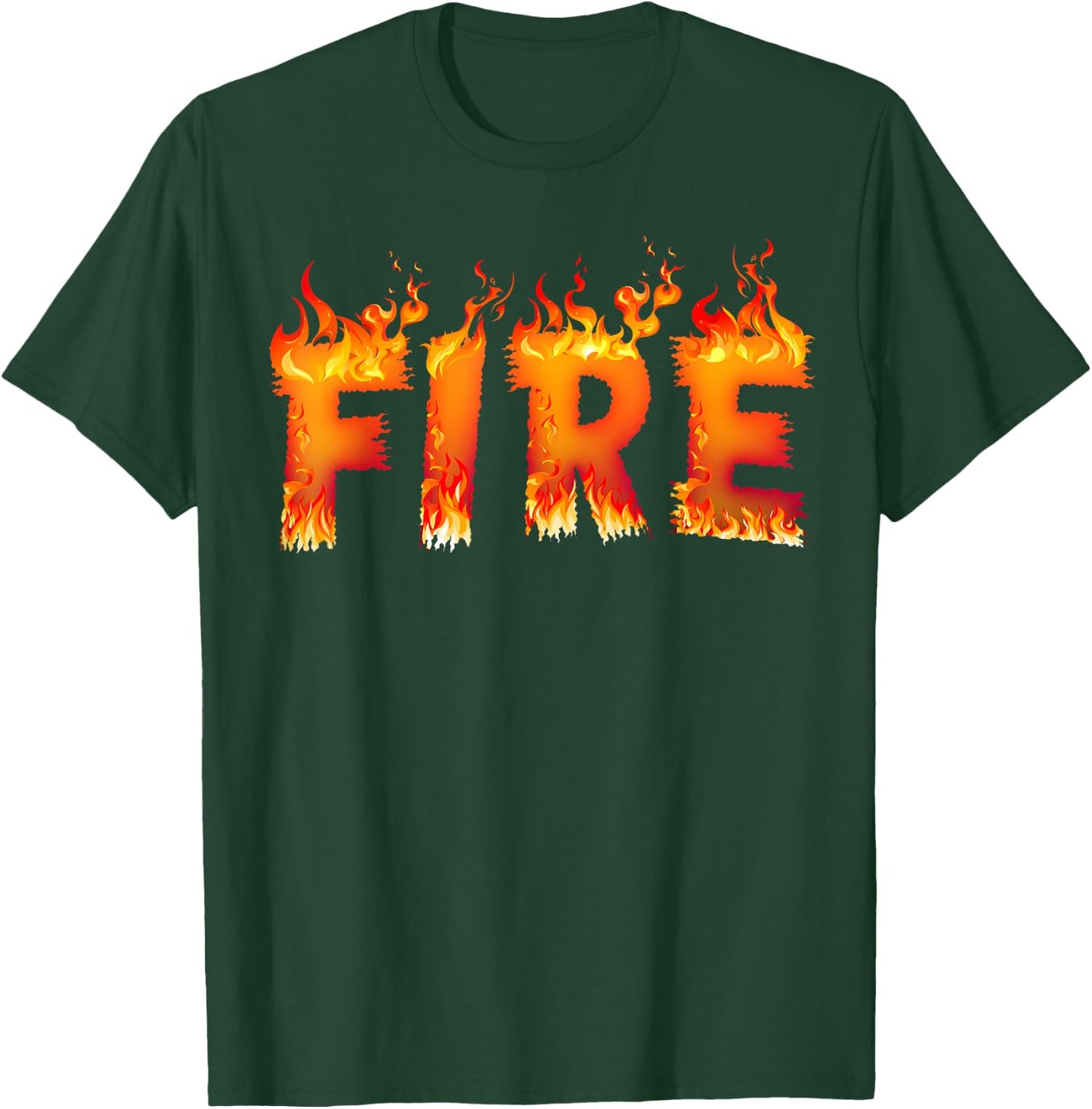 Funny Fire and Ice Costume Halloween 2024 Family Matching T-Shirt - T-Shirt | Forest