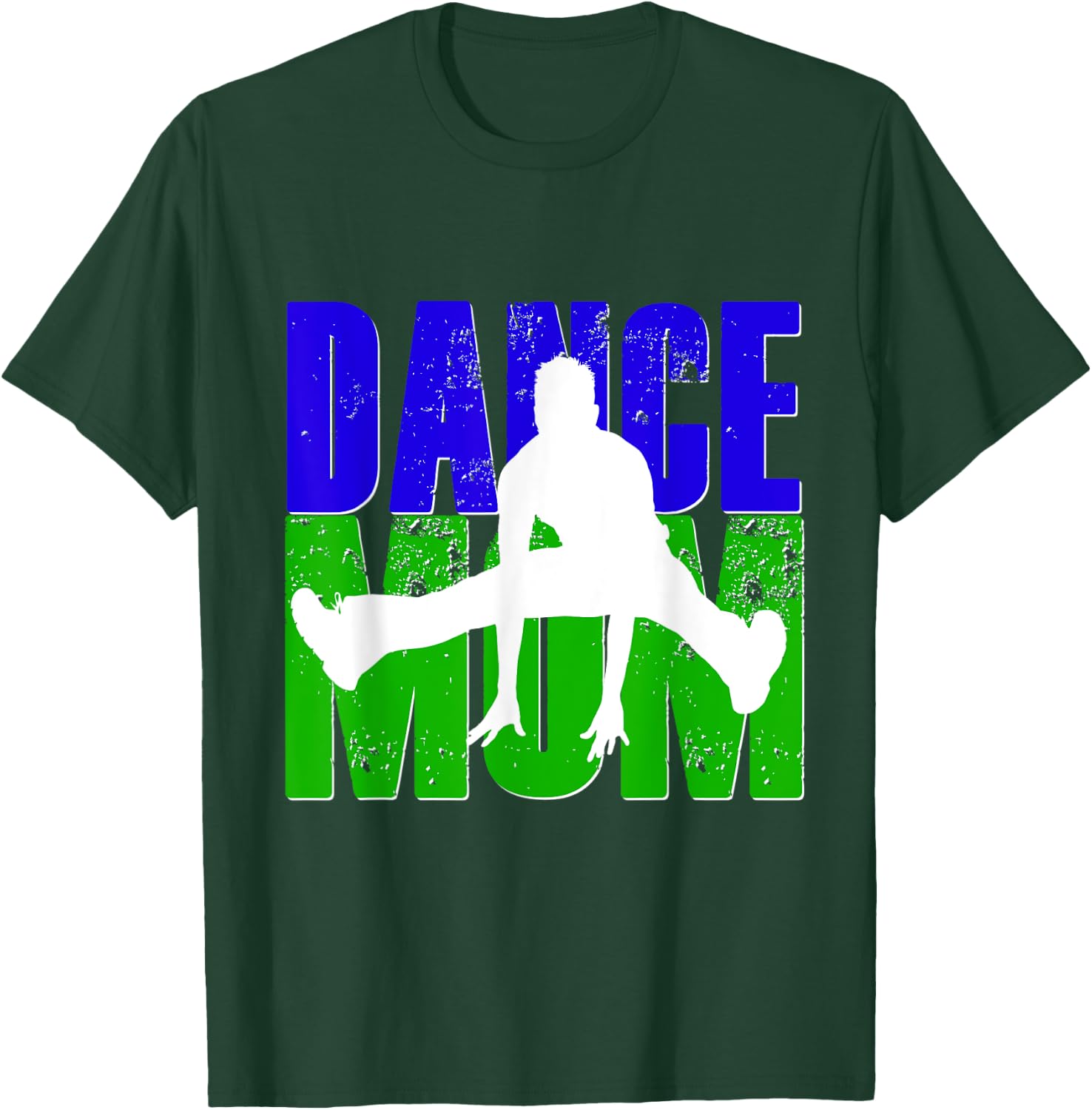 Dance Mom Shirt Son Boy Dancing Dancer Vintage Blue Green T-Shirt - T-Shirt | Forest