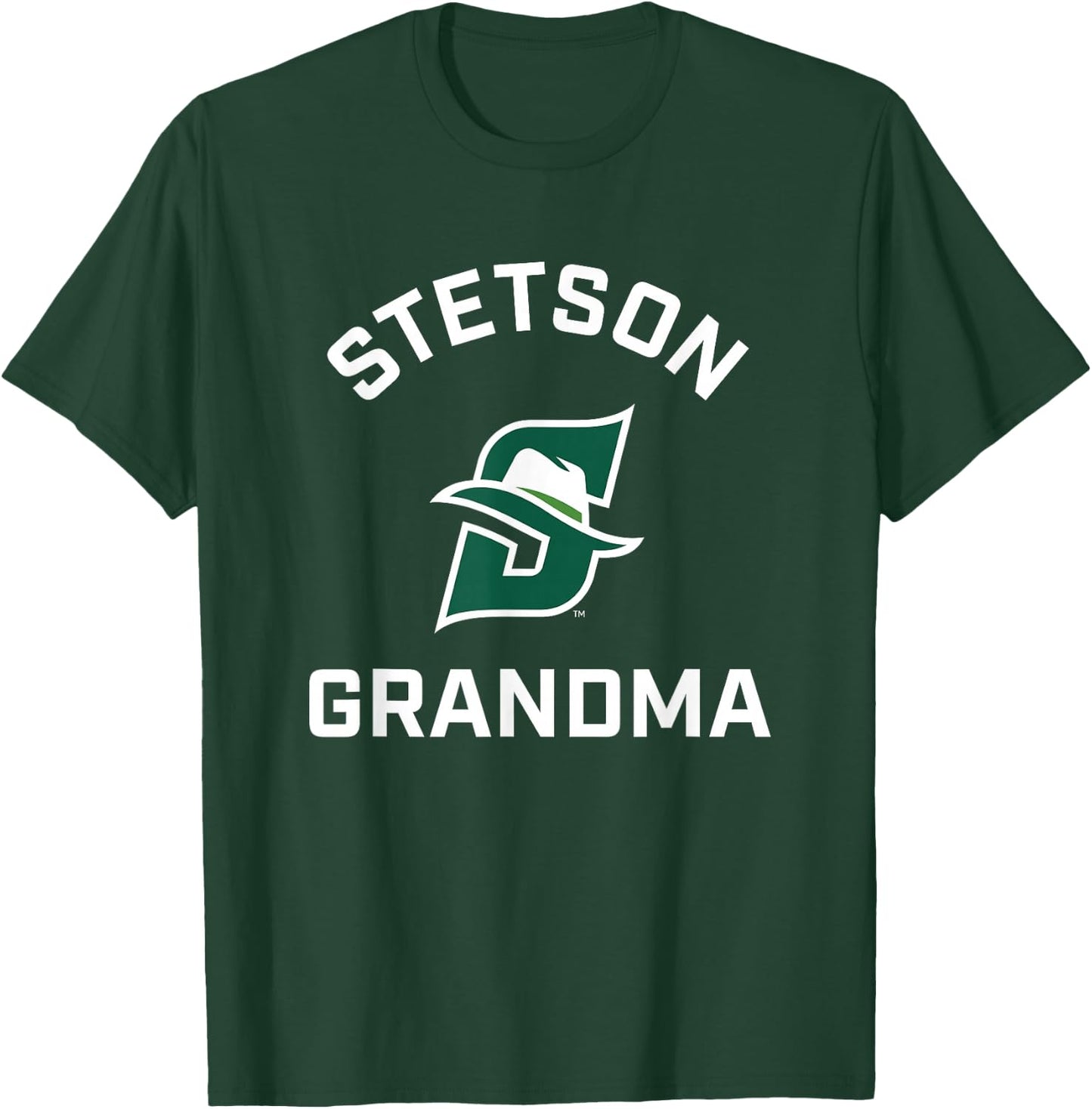 Stetson University Hatters Arched Grandma T-Shirt - T-Shirt | Forest