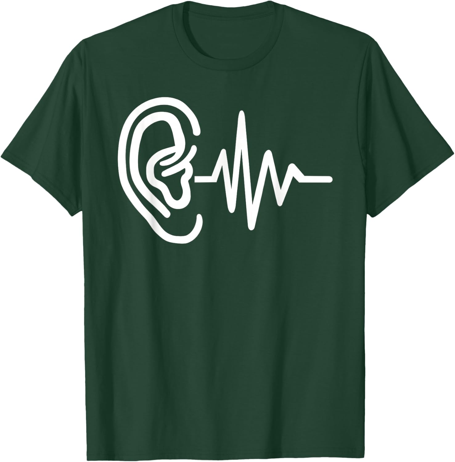 Ear Frequency T-Shirt - T-Shirt | Forest