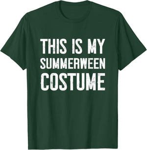 This is my Summerween Costume Summer Summerween Halloween T-Shirt - T-Shirt | Forest