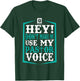 Don't Make Me Use My Pastor Voice Funny Pastor T-Shirt - T-Shirt | Forest