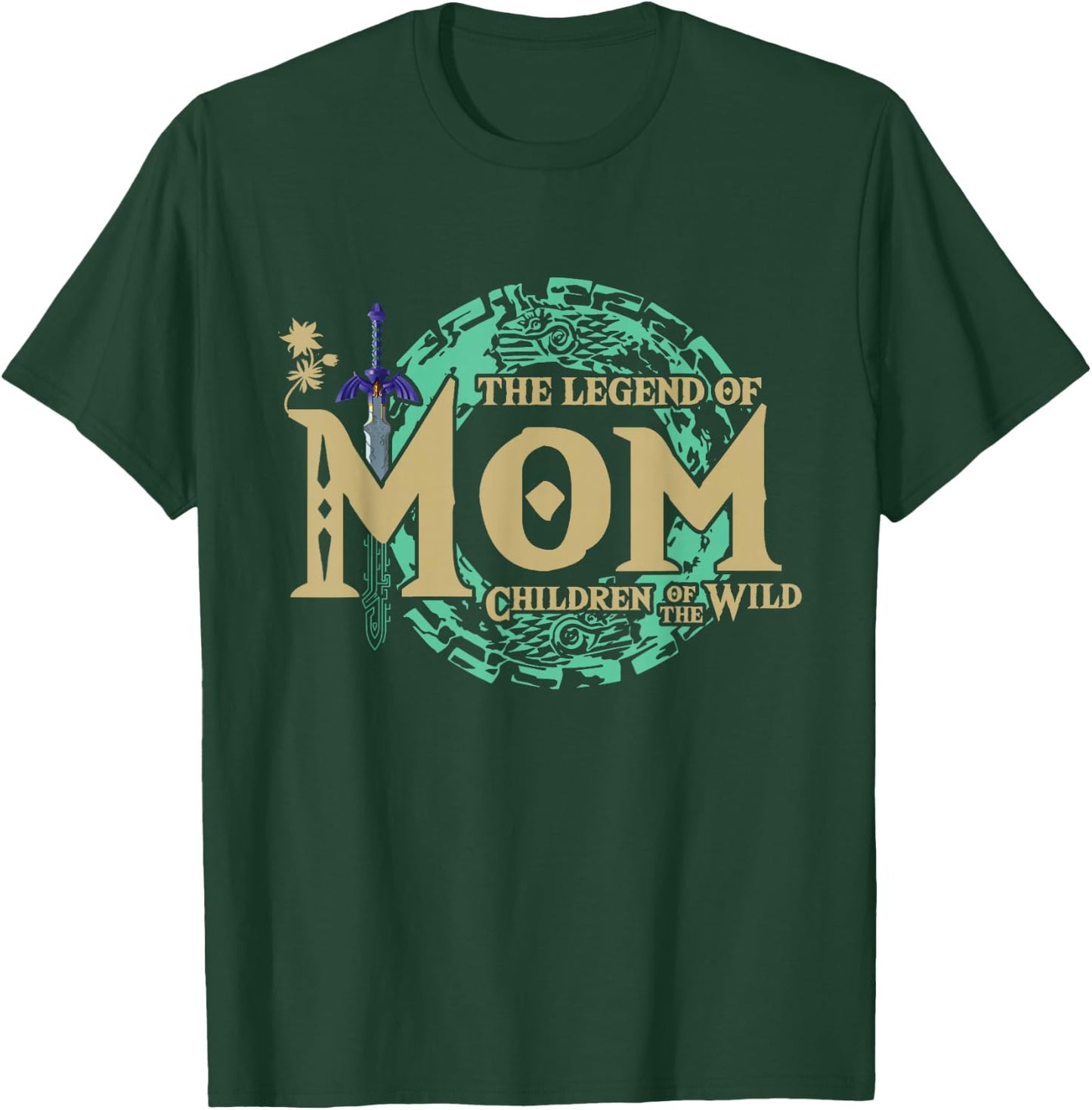 The Legend Of Mom Mother Vibes Mothers Day T-Shirt - T-Shirt | Forest