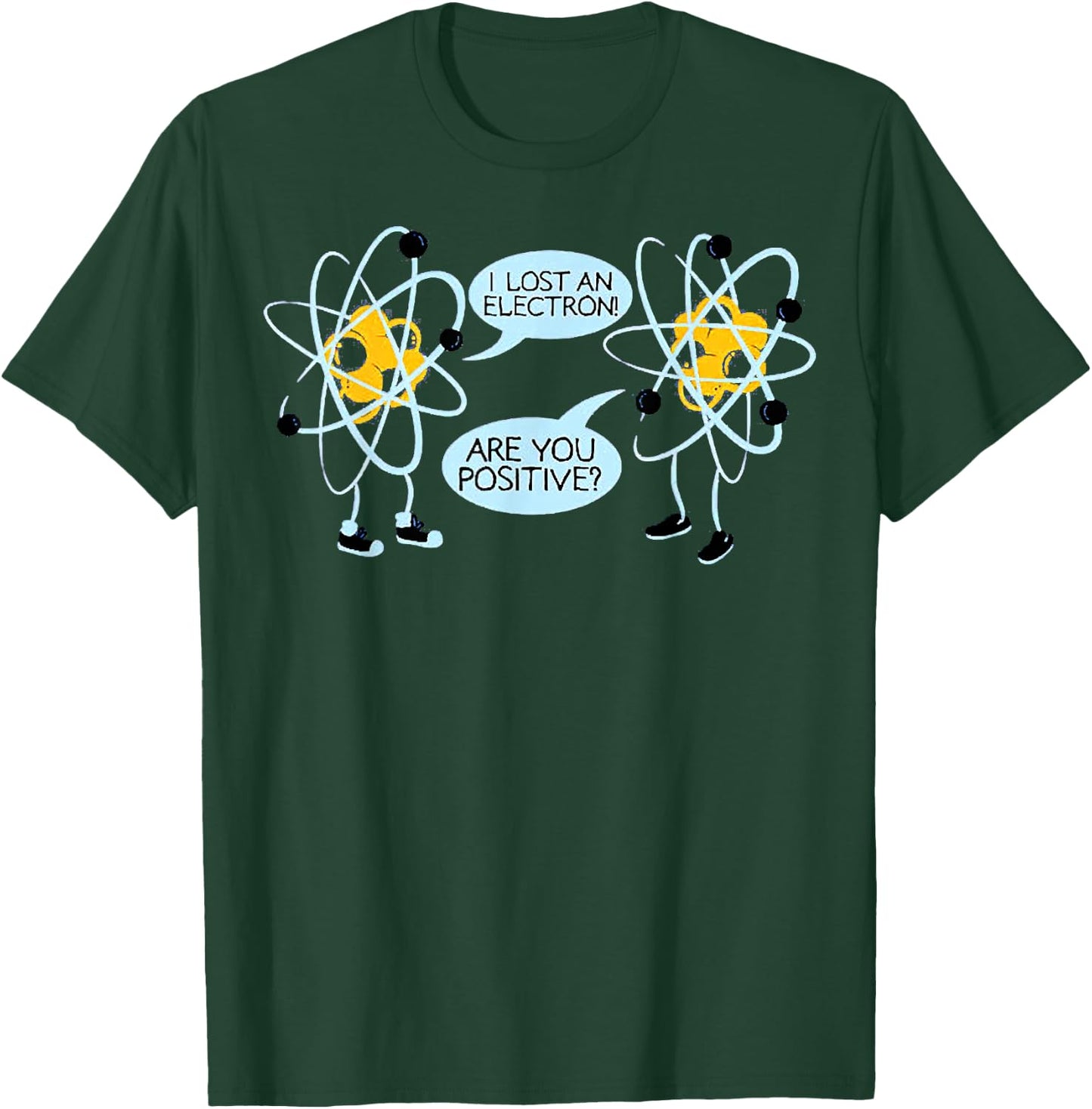 Electrons Geek T-Shirt - T-Shirt | Forest