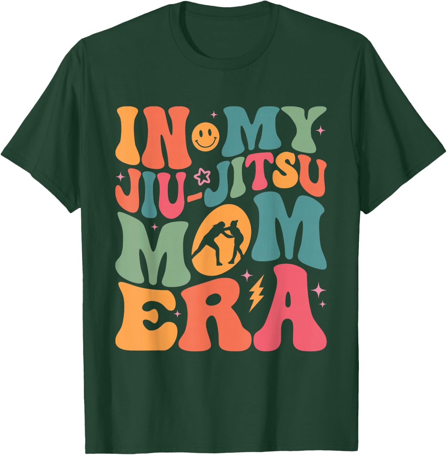 In My Jiu Jitsu Mom Era Jiu Jitsu Mama Mother's Day T-Shirt - T-Shirt | Forest
