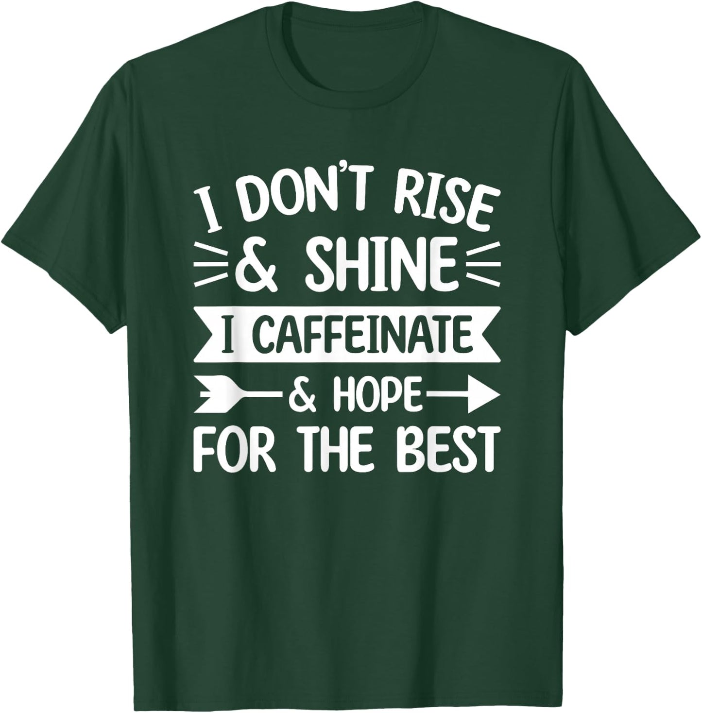 Funny Coffee - Coffee Lover Saying Mom Wine T-Shirt - T-Shirt | Forest