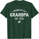 Promoted to Grandpa 2025 Soon to Be, First Time Grandfather T-Shirt - T-Shirt | Forest