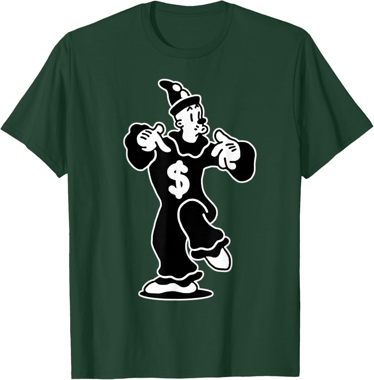 Koko the Clown Ghost x Money Sign T-Shirt - T-Shirt | Forest