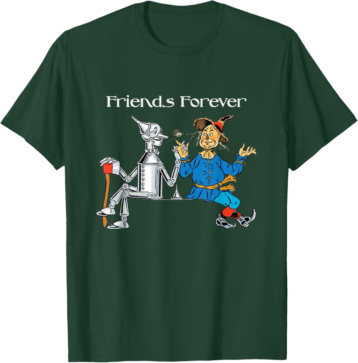 Fun shirt Friends Forever Wizard of Oz Scarecrow T-Shirt - T-Shirt | Forest