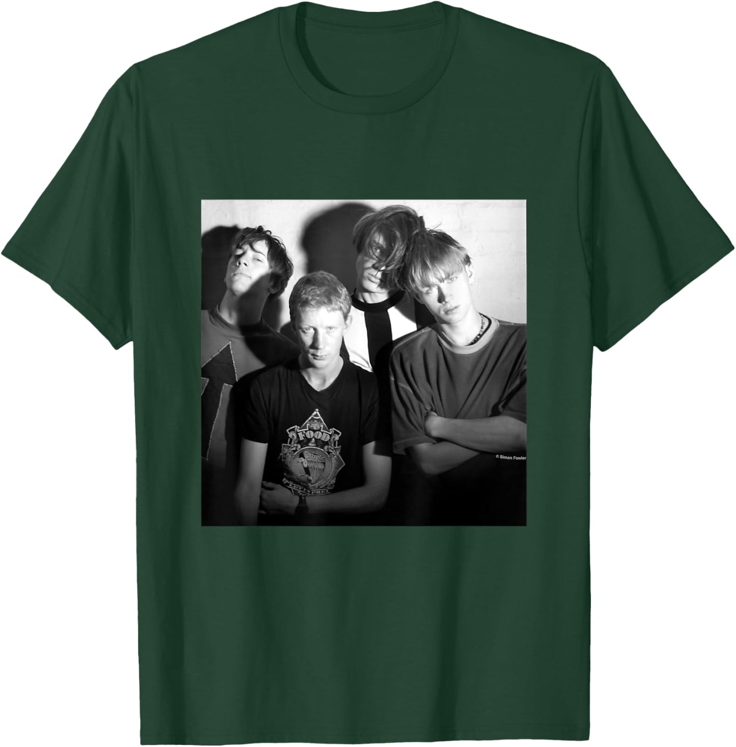Blur Band Shot By Simon Fowler T-Shirt - T-Shirt | Forest