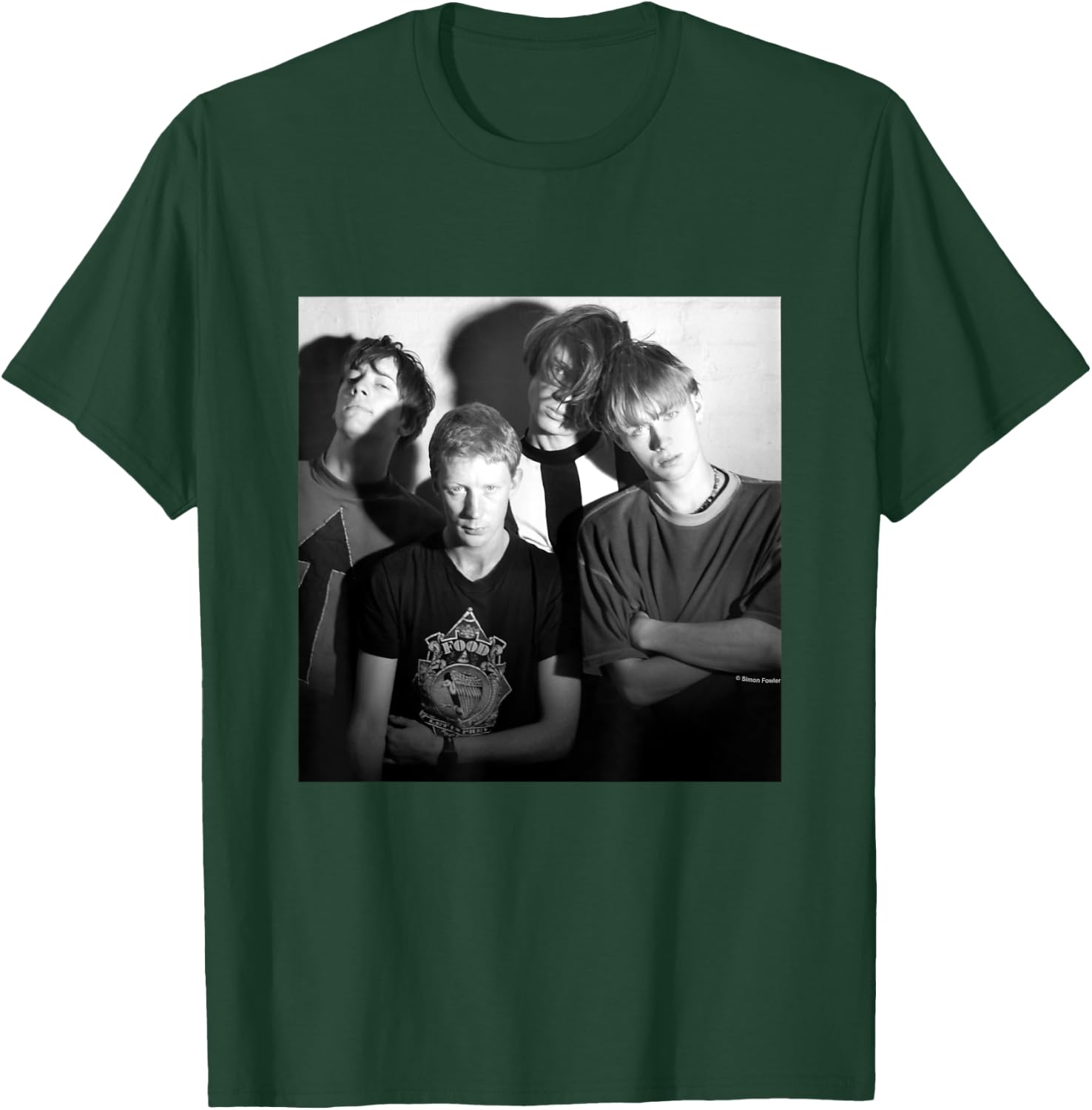 Blur Band Shot By Simon Fowler T-Shirt - T-Shirt | Forest