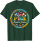 First Grade Dream Team Back To School Tour Teacher Flower T-Shirt - T-Shirt | Forest