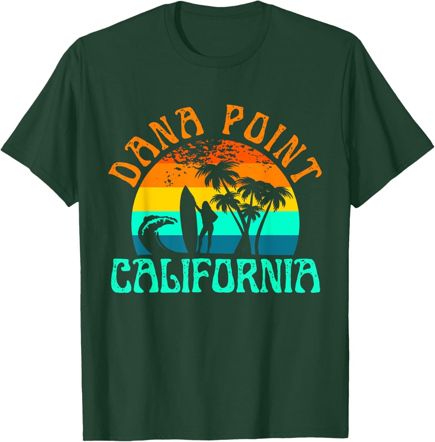Dana Point Beach T-Shirt - T-Shirt | Forest