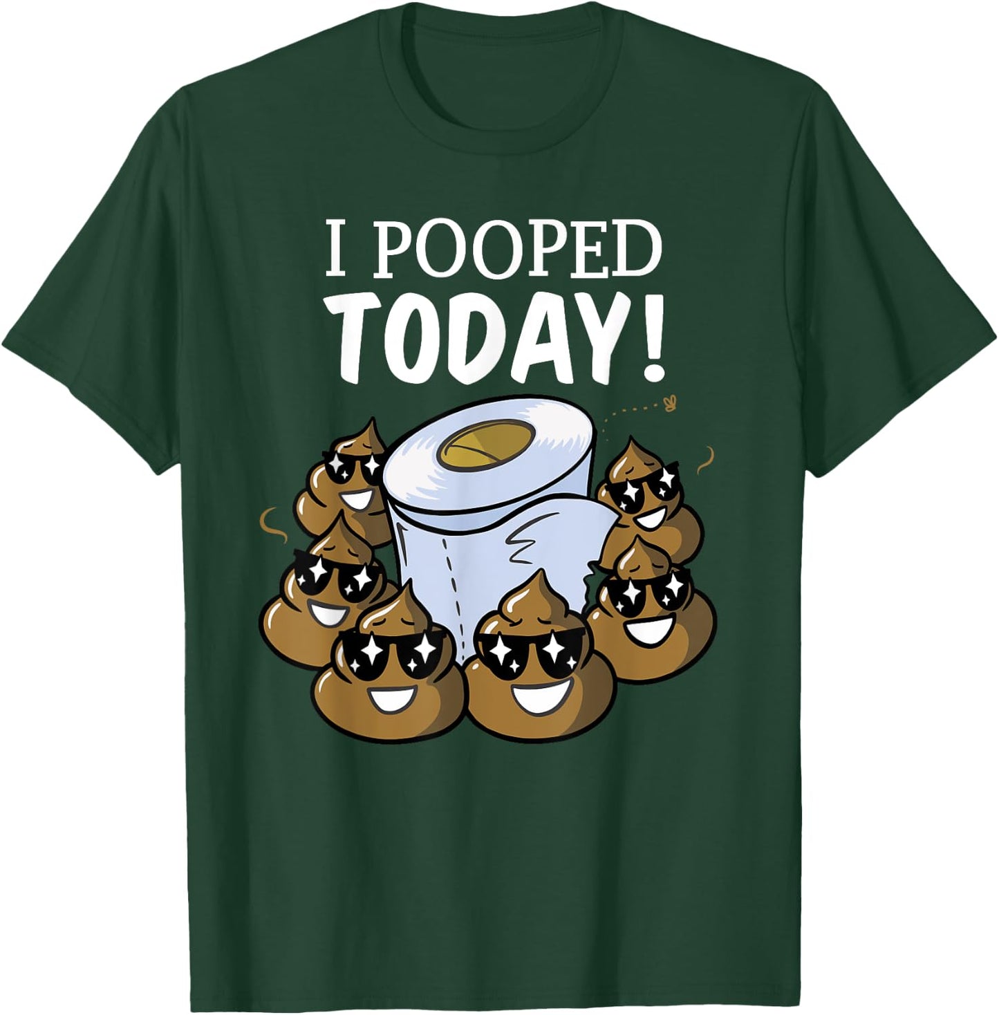 Funny I Pooped Today T Shirt - Humor This Guy Pooped Today T-Shirt - T-Shirt | Forest