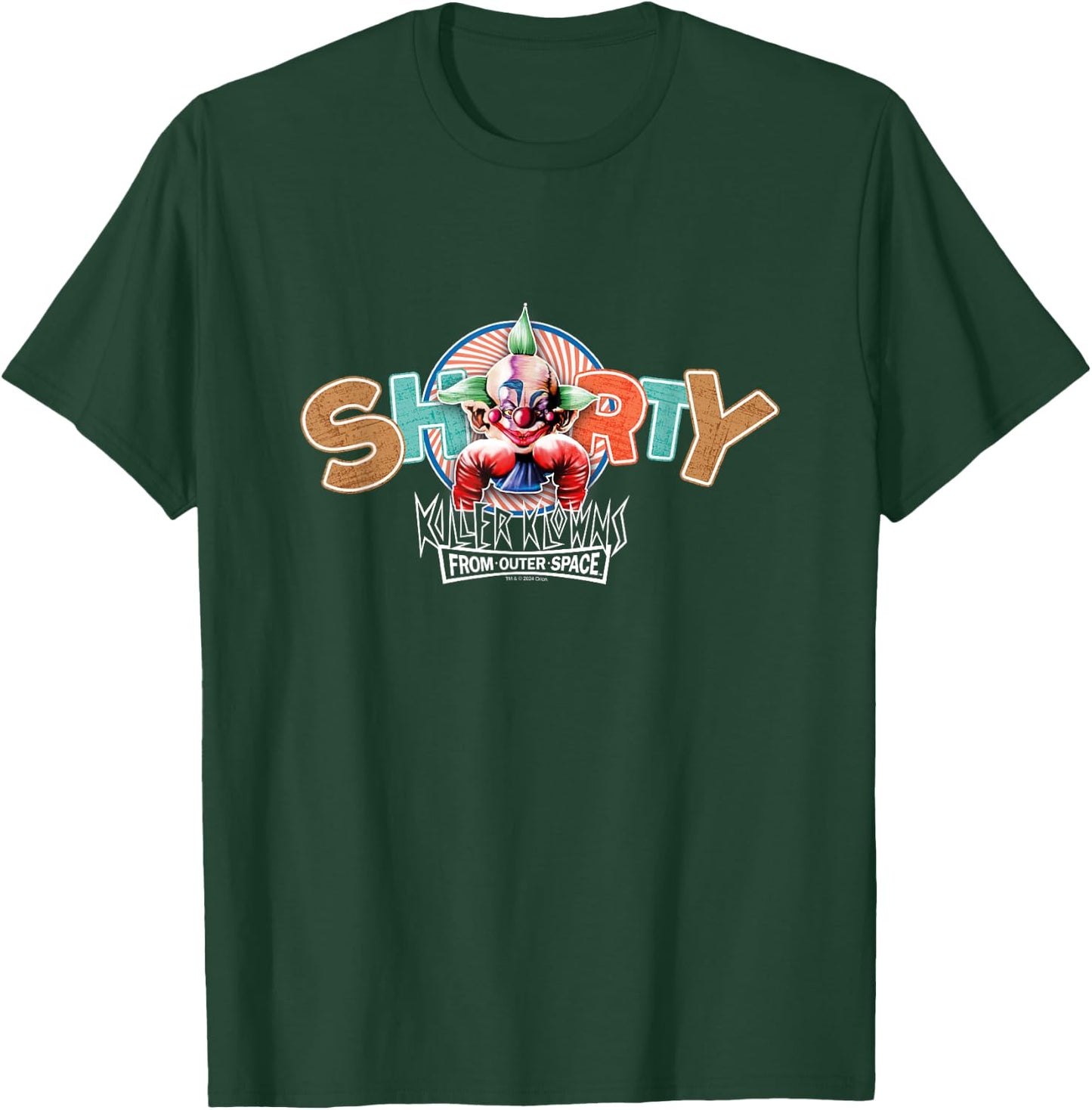 Killer Klowns from Outer Space Shorty Klown Big Chest Poster T-Shirt - T-Shirt | Forest