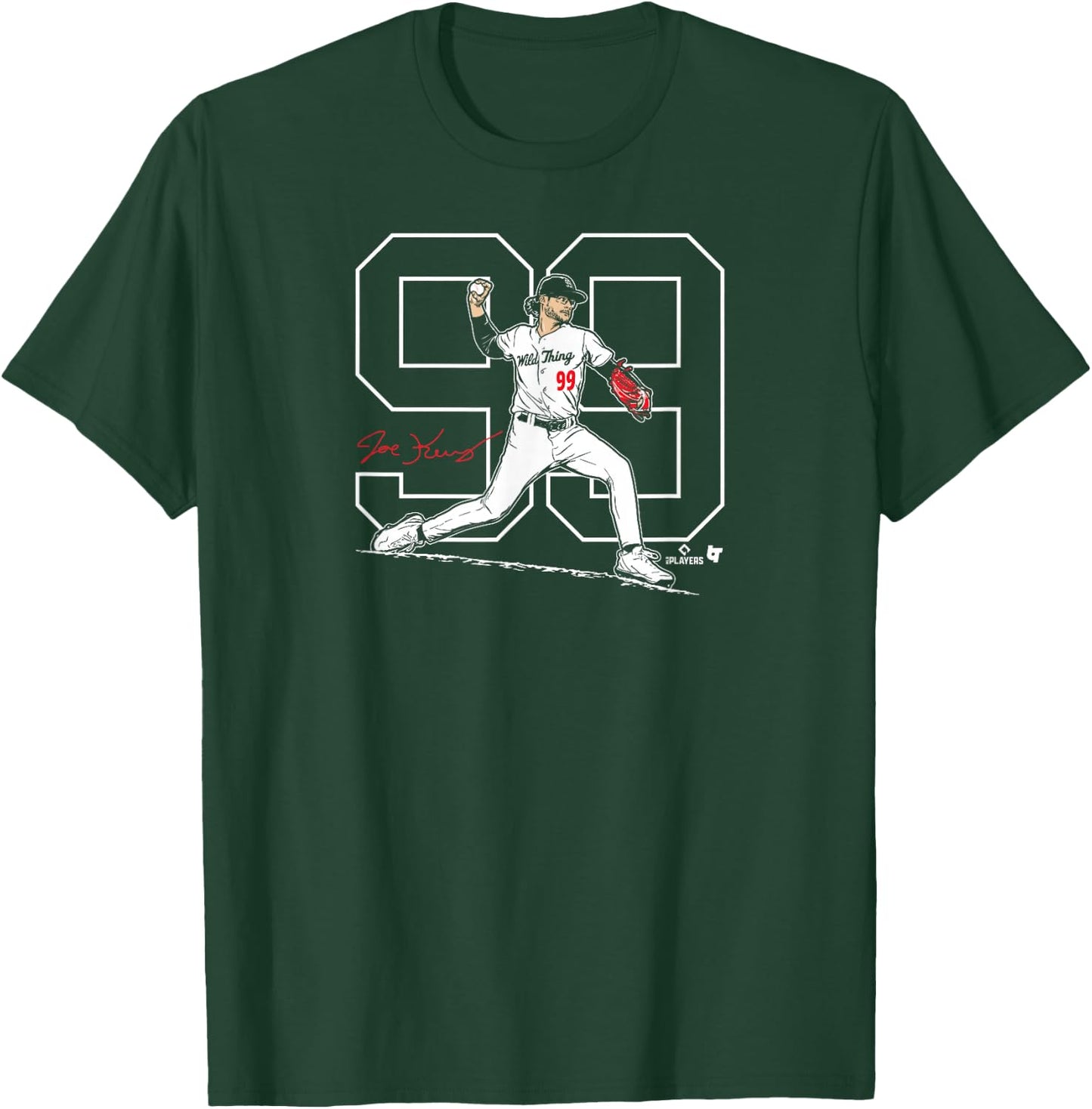 Joe Kelly - Wild Thing - Los Angeles Baseball T-Shirt - T-Shirt | Forest