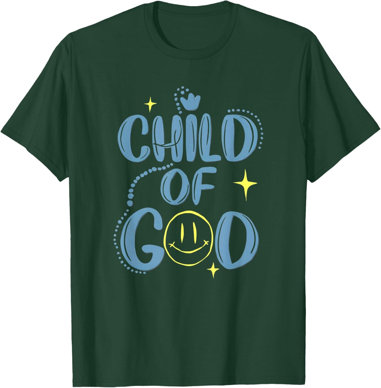 Child of God! Back to School Bold Christian Kids T-Shirt - T-Shirt | Forest
