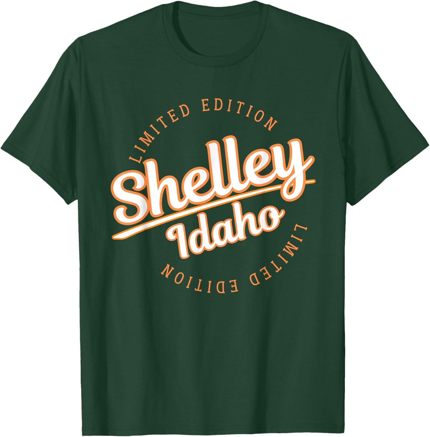 Retro Athletic Shelley ID Apparel T-Shirt - T-Shirt | Forest